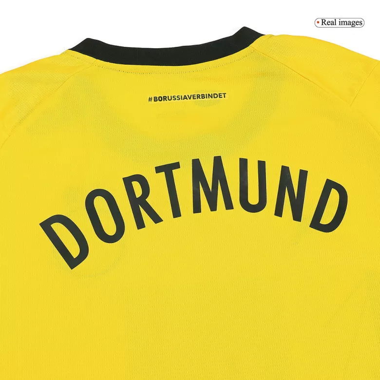 Borussia Dortmund Home Long Sleeve Soccer Jersey 2023/24 - vstockx