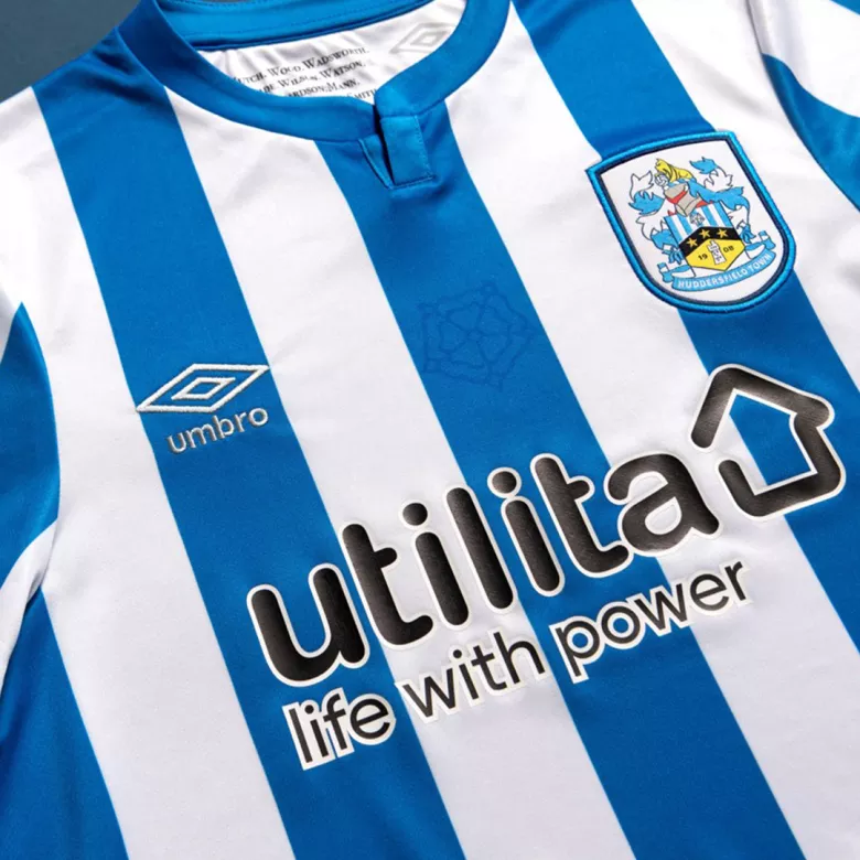 Huddersfield Town Home Soccer Jersey 2021/22 - vstockx