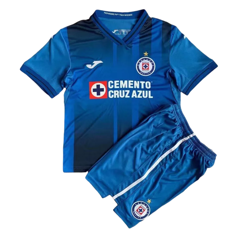 Cruz Azul Home Kids Soccer Jerseys Kit 2021/22 - vstockx