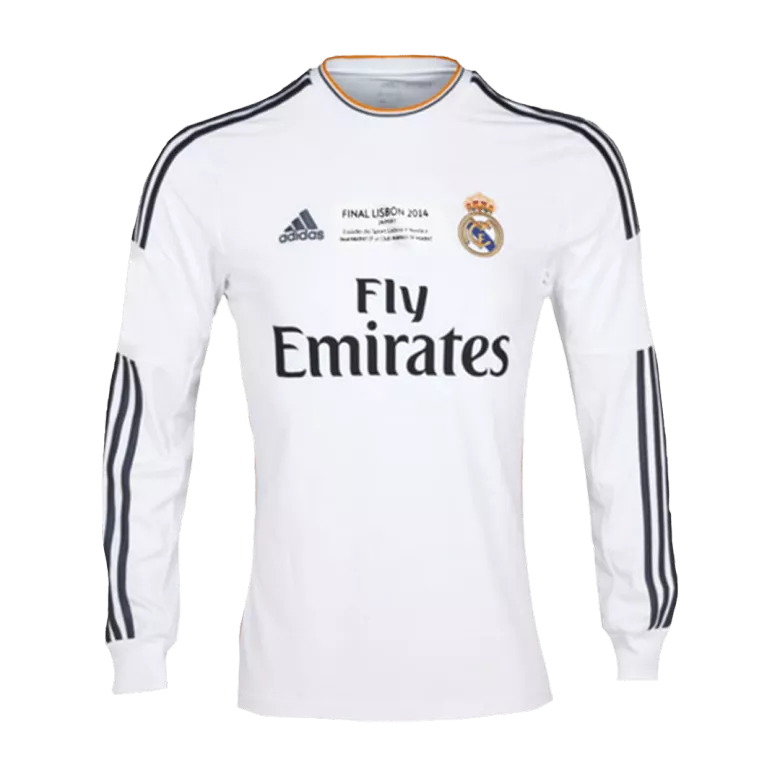 Vintage Soccer Jersey Real Madrid Home Long Sleeve 2013/14              �� - vstockx