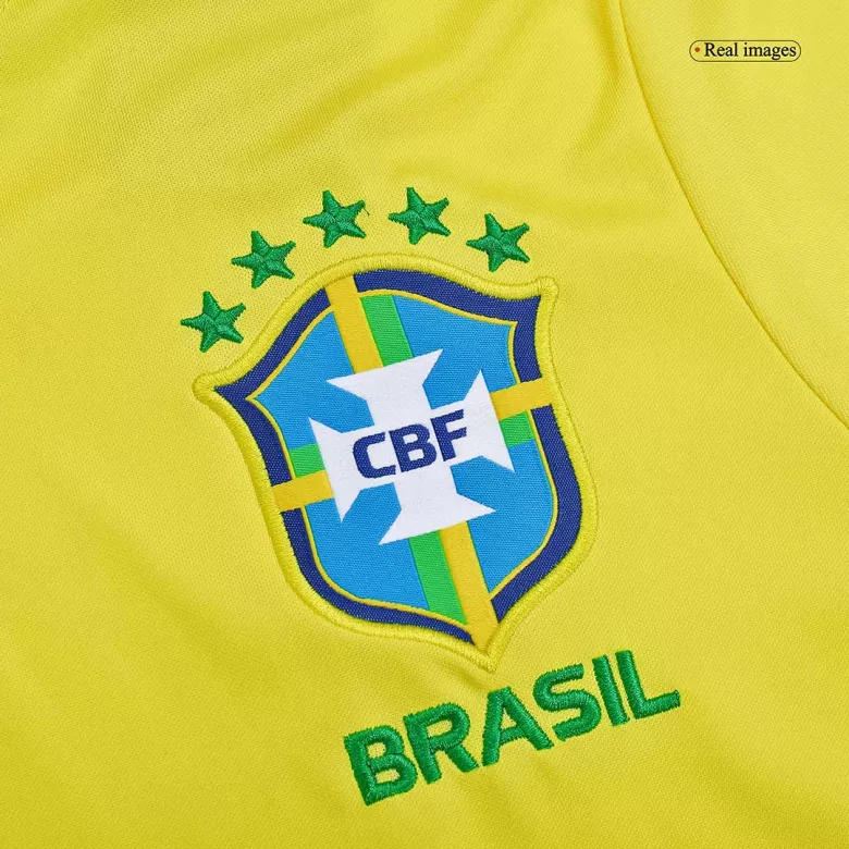 PEL�� Brazil Home Commemorative Jersey 2022 - vstockx