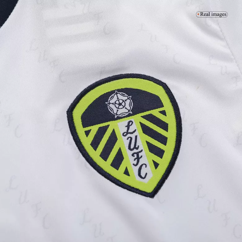 Leeds United Home Kids Jerseys Kit 2022/23 - vstockx