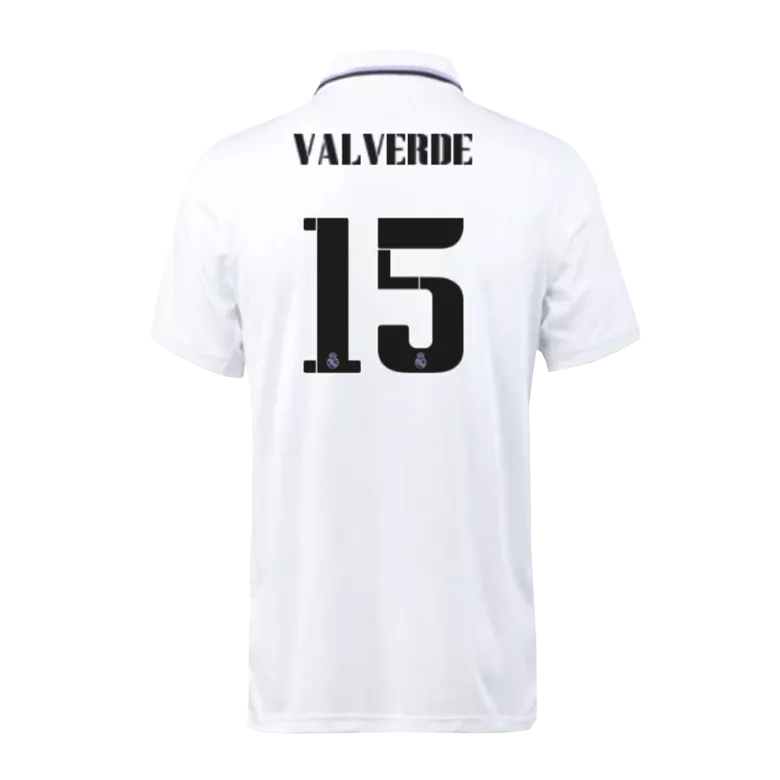 VALVERDE #15 Real Madrid Home Jersey 2022/23 - vstockx