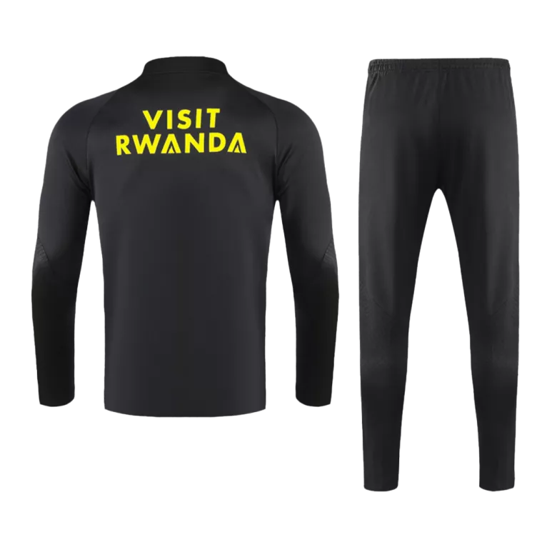 PSG 1/4 Zip Tracksuit 2023/24 Kids Black - vstockx