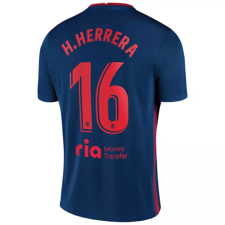 H. HERRERA #16 Atletico Madrid Away Soccer Jersey 2020/21 - vstockx