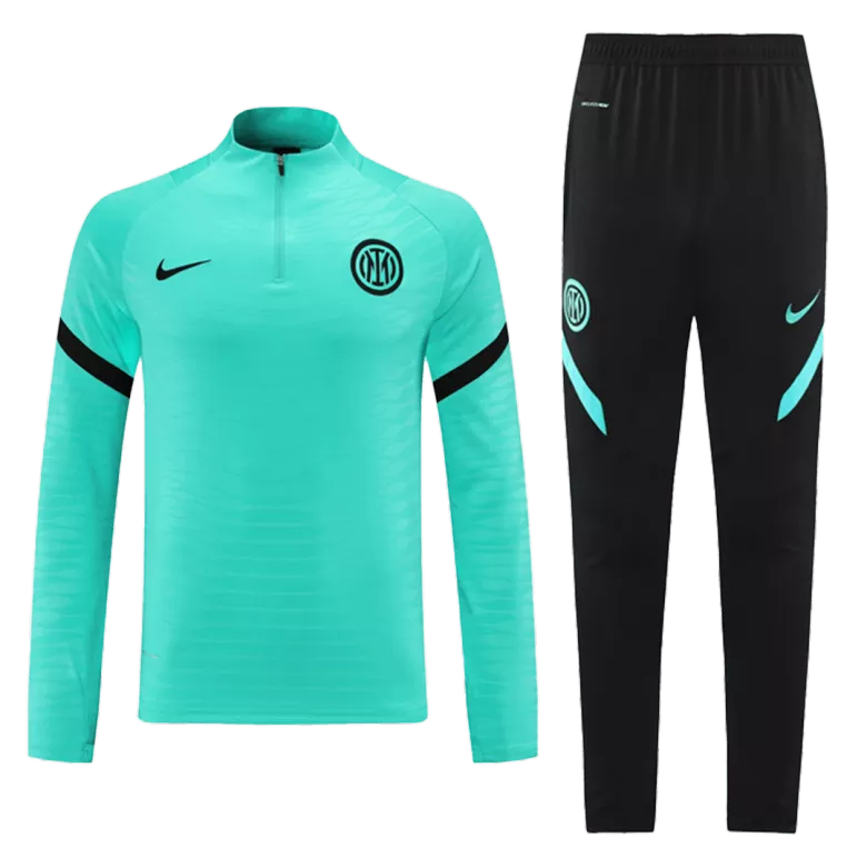 Inter Milan 1/4 Zip Tracksuit 2022/23 Green - vstockx