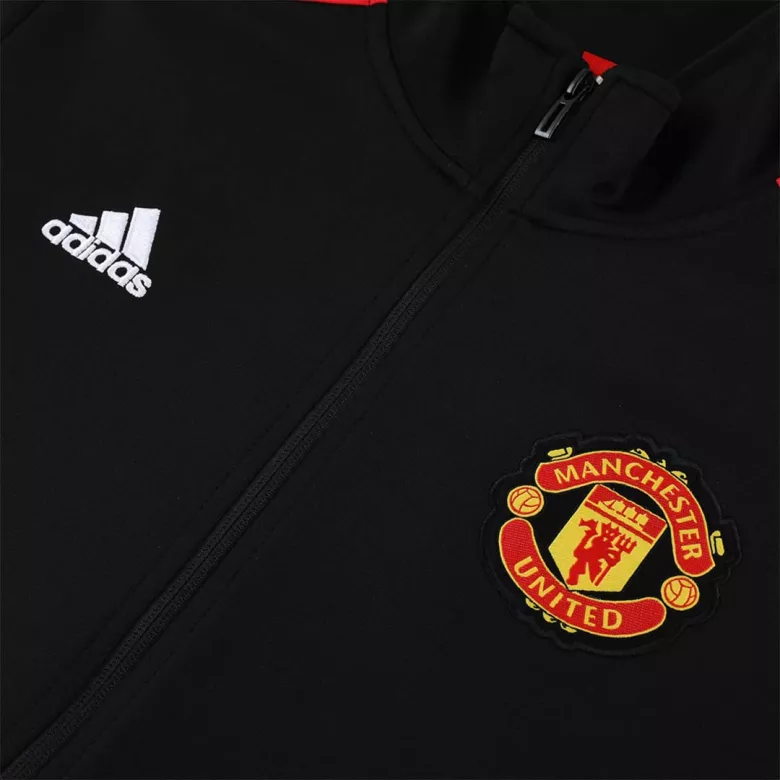 Manchester United Tracksuit 2023/24 Black - vstockx