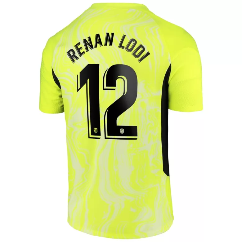 RENAN LODI #12 Atletico Madrid Third Away Soccer Jersey 2020/21 - vstockx