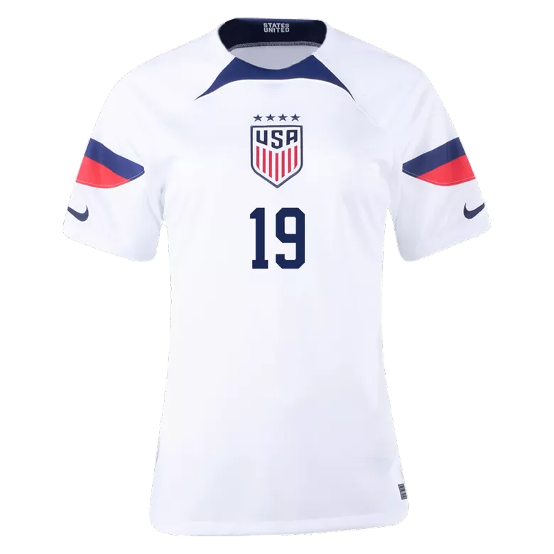DUNN #19 USA Home Jersey World Cup 2022 Women - vstockx