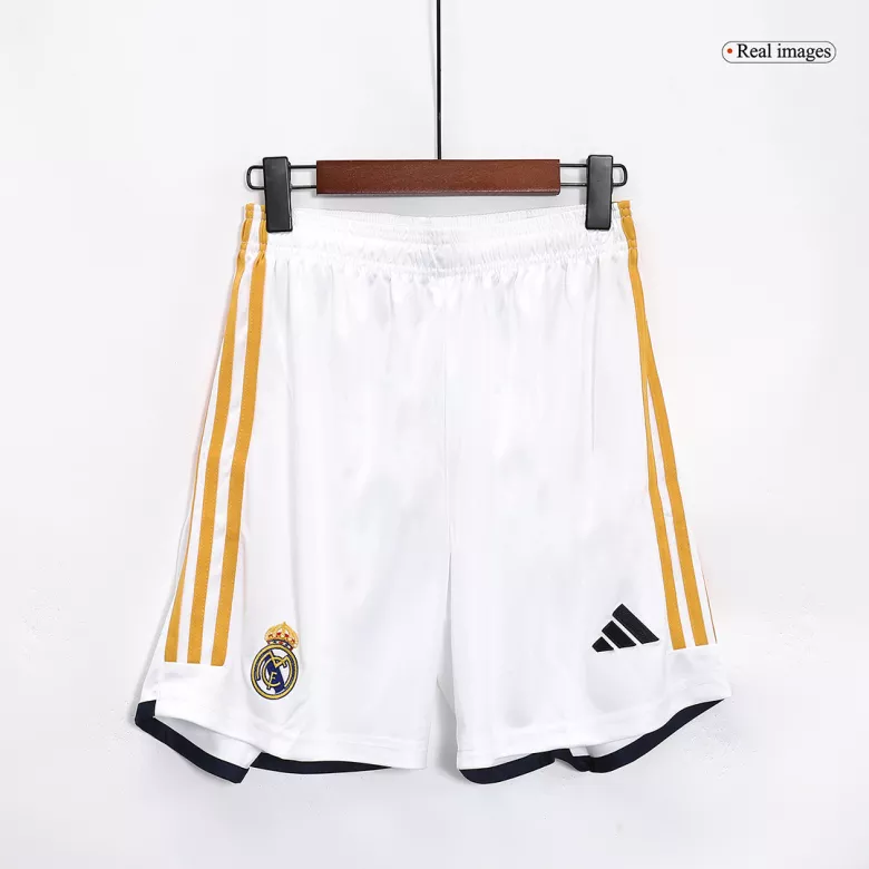 Real Madrid Home Soccer Shorts 2023/24 - vstockx