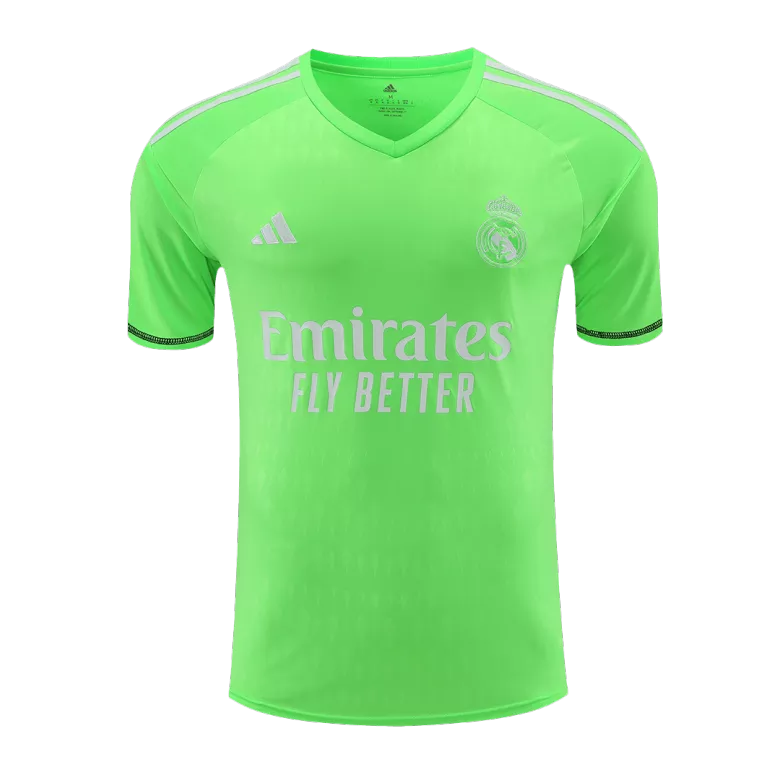 Real Madrid Goalkeeper Soccer Jersey 2023/24 Green - vstockx