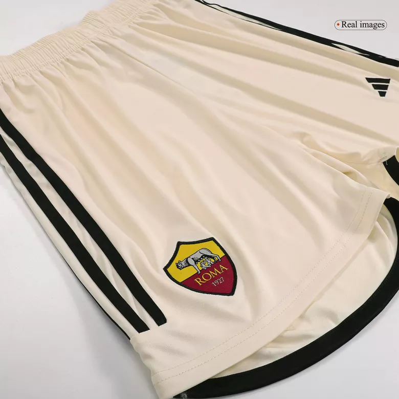 Roma Away Soccer Shorts 2023/24 - vstockx