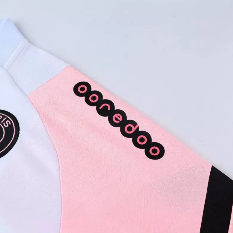 PSG 1/4 Zip Tracksuit 2021/22 White&Pink - vstockx