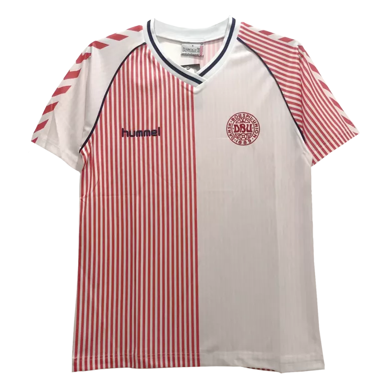 Vintage Soccer Jersey Denmark Away 1986 - vstockx