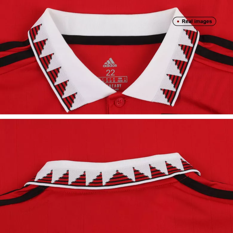 Manchester United Home Kids Jerseys Full Kit 2022/23 - vstockx