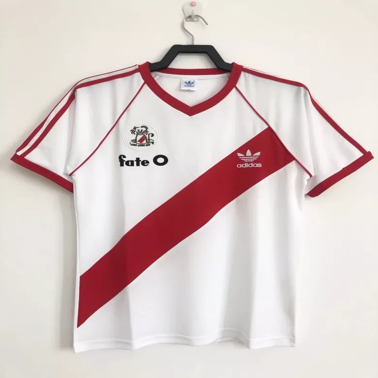 Vintage Soccer Jersey River Plate Home 1986 - vstockx