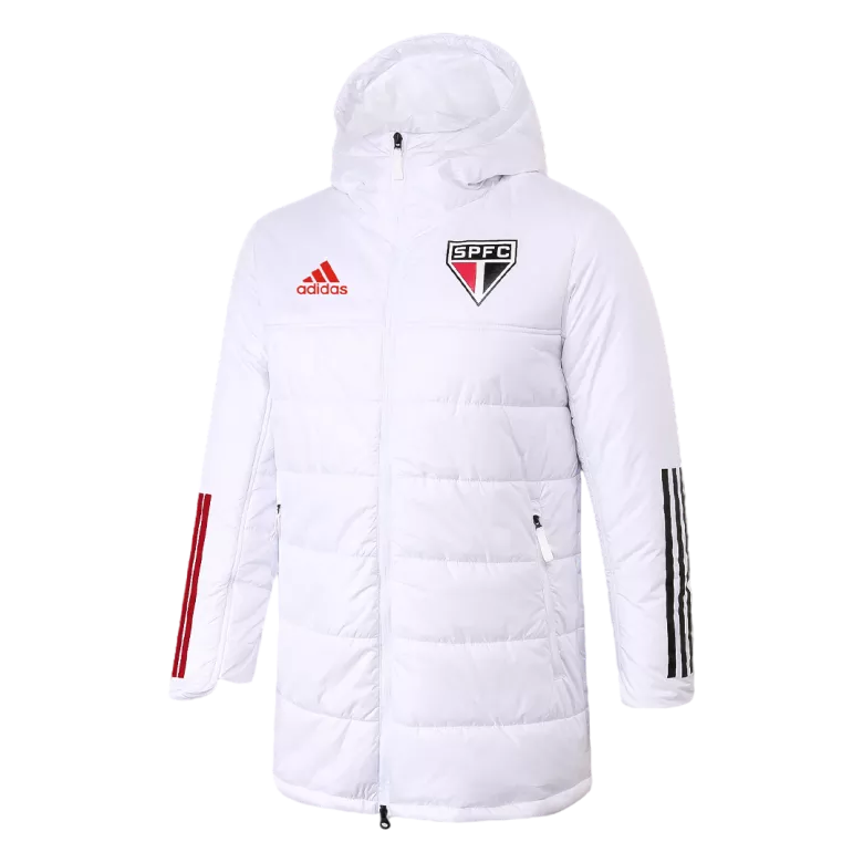 Sao Paulo FC Winter Jacket 2021/22 - White - vstockx