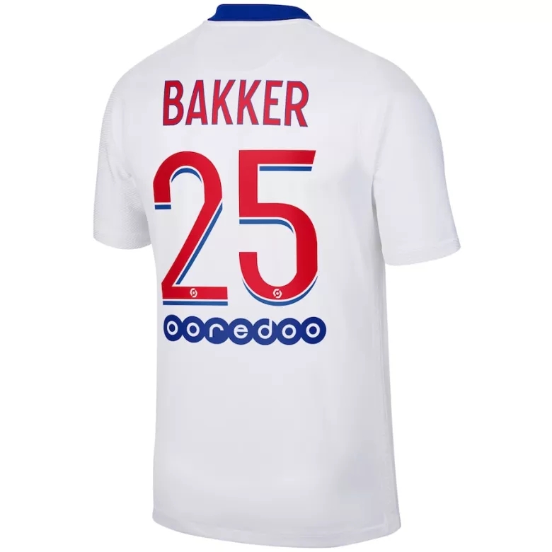 BAKKER #25 PSG Away Soccer Jersey 2020/21 - vstockx