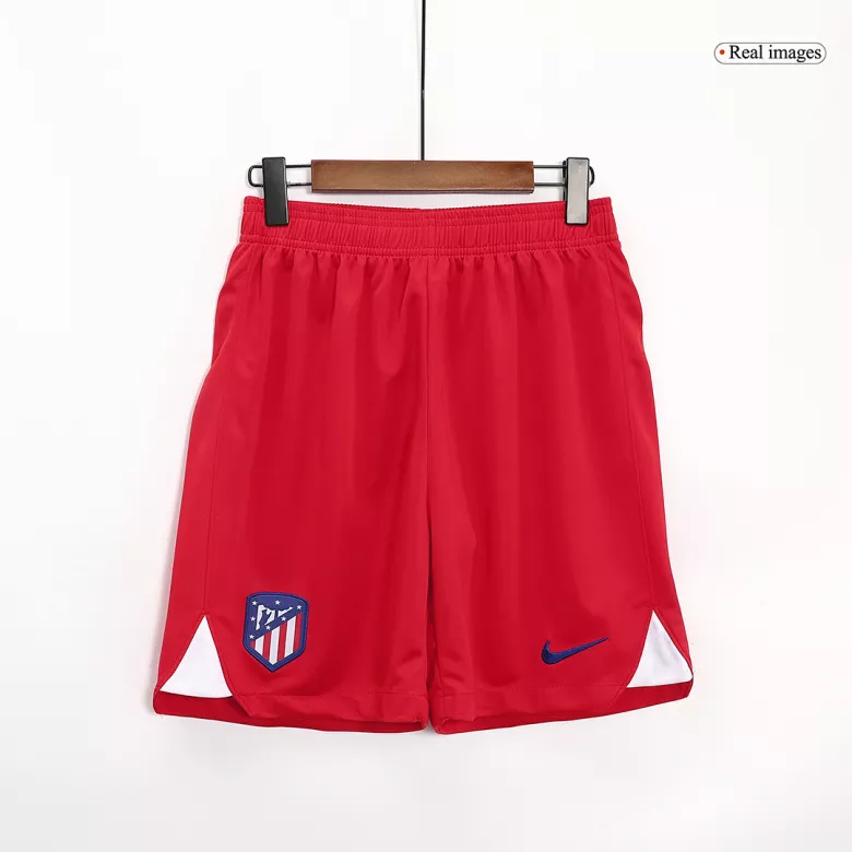 Atletico Madrid Home Soccer Shorts 2023/24 - vstockx