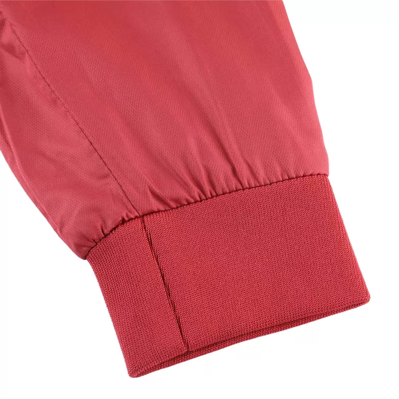 Roma Hoodie Windbreaker Jacket 2022/23 - Black&Red - vstockx