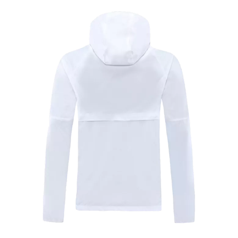 PSG Hoodie Windbreaker Jacket 2020/21 - White - vstockx