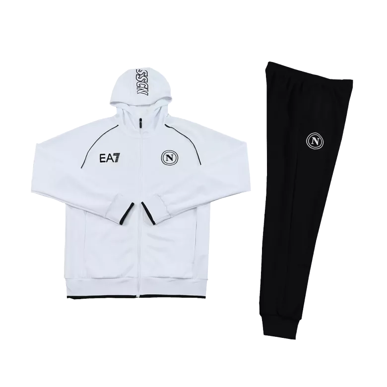 Napoli Hoodie Tracksuit 2023/24 White - vstockx