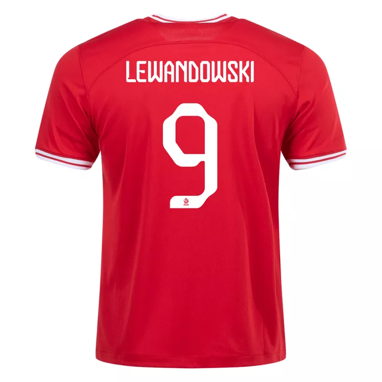 LEWANDOWSKI #9 Poland Away Jersey World Cup 2022 - vstockx