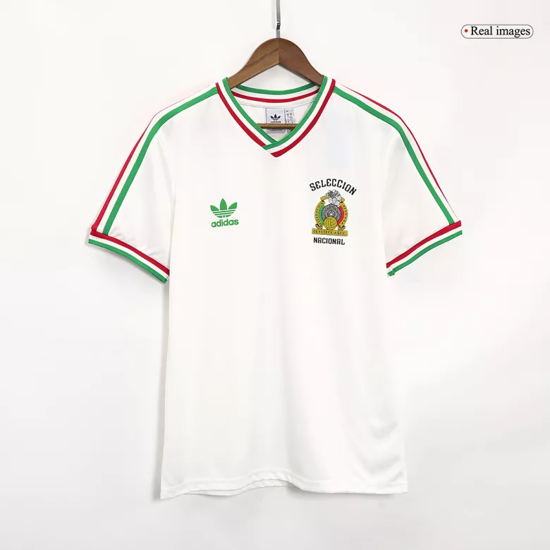 Mexico Remake Soccer Jersey 1985 White - vstockx