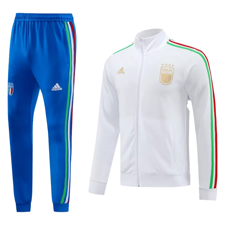 Italy Jacket Tracksuit 2024/25 White - vstockx