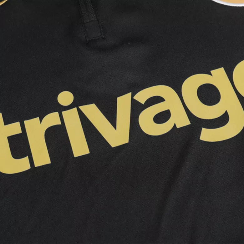 Chelsea 1/4 Zip Tracksuit 2023/24 Black - vstockx