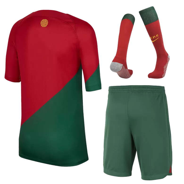 Portugal Home Kids Jerseys Full Kit 2022/23 - vstockx