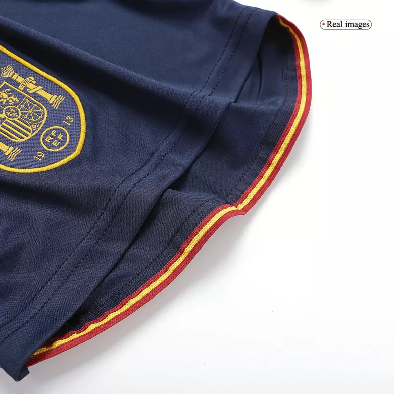 Spain Home Soccer Shorts 2022 - vstockx