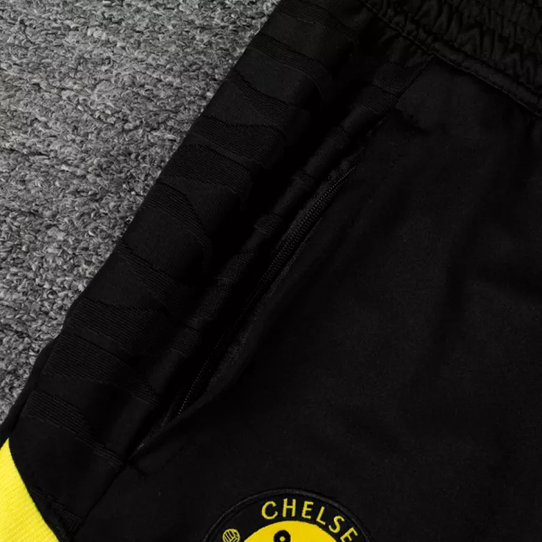 Chelsea 1/4 Zip Tracksuit 2021/22 Black - vstockx