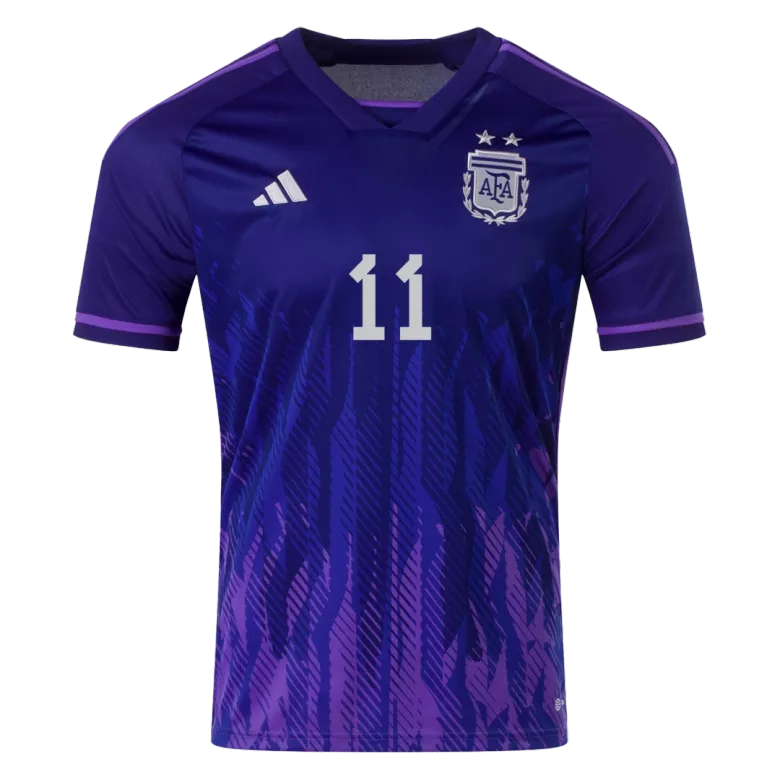 DI MARIA #11 Argentina Away Jersey World Cup 2022 - vstockx