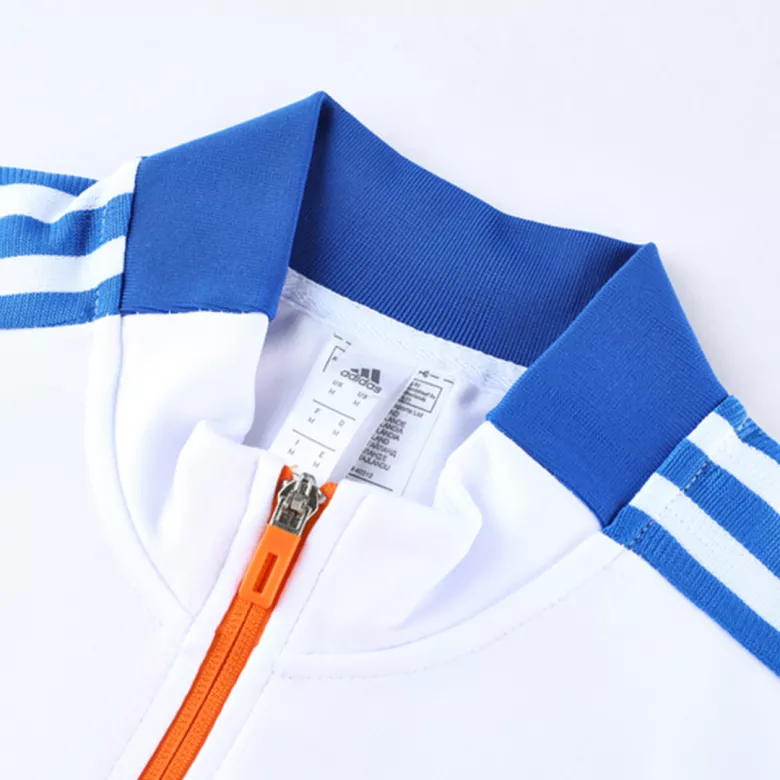 Real Madrid Jacket Tracksuit 2021/22 White - vstockx