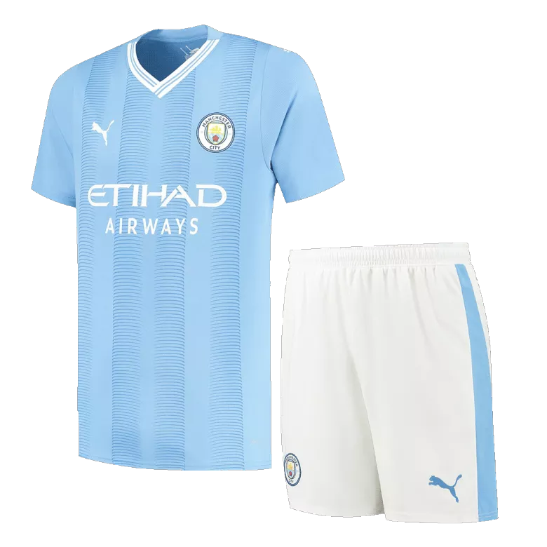 Manchester City Home Jerseys Full Kit 2023/24 - vstockx