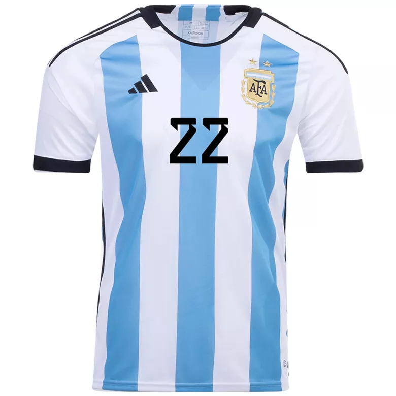 L. MARTINEZ #22 Argentina Home Jersey World Cup 2022 - vstockx
