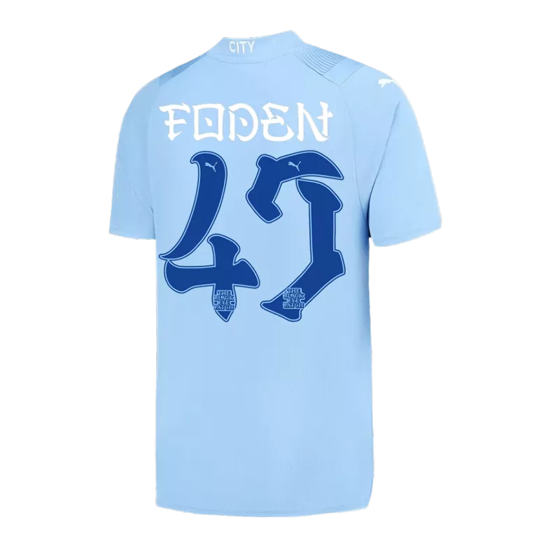 FODEN #47 Manchester City Japanese Tour Printing Home Jersey 2023/24 - vstockx