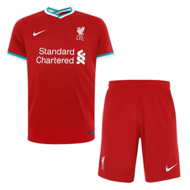 Liverpool Home Kids Soccer Jerseys Kit 2020/21              �� - vstockx
