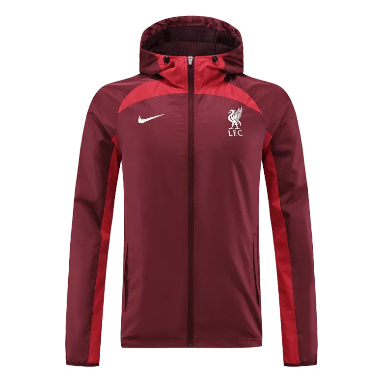 Liverpool Windbreaker Hoodie Jacket 2022/23 - vstockx