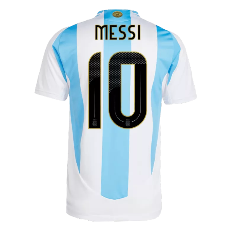 MESSI #10 Argentina Home Authentic Soccer Jersey Copa America 2024 - vstockx