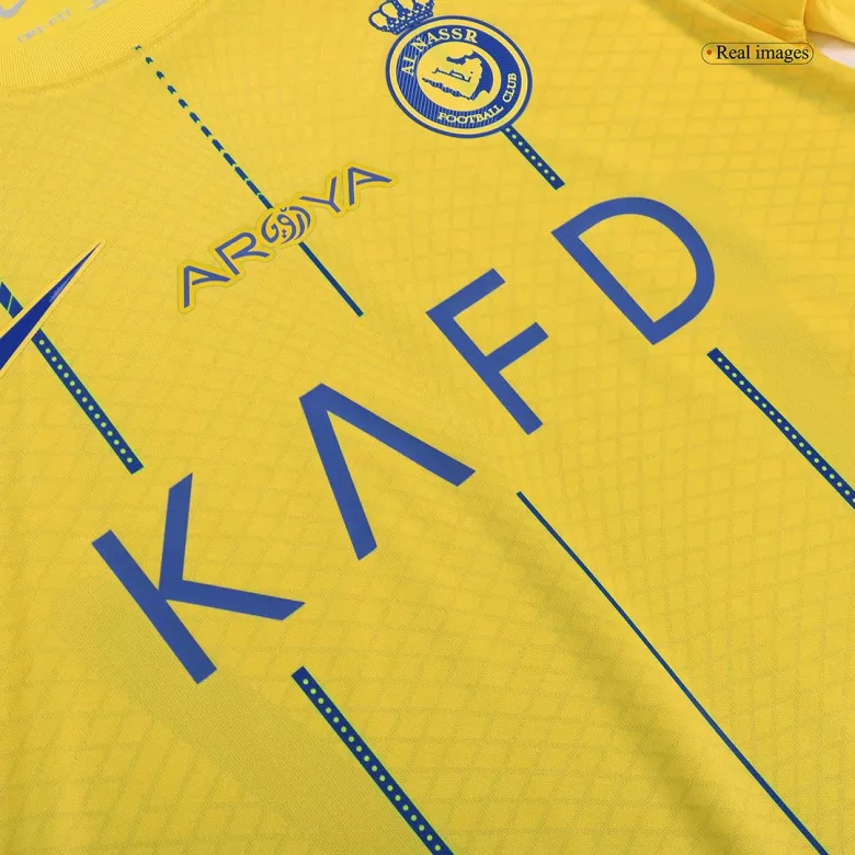 Al Nassr Home Jerseys Kit 2023/24 - vstockx