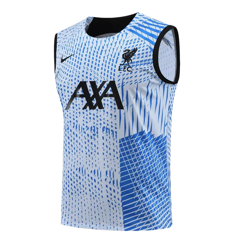 Liverpool Jerseys Sleeveless Training Kit 2023/24 Blue - vstockx