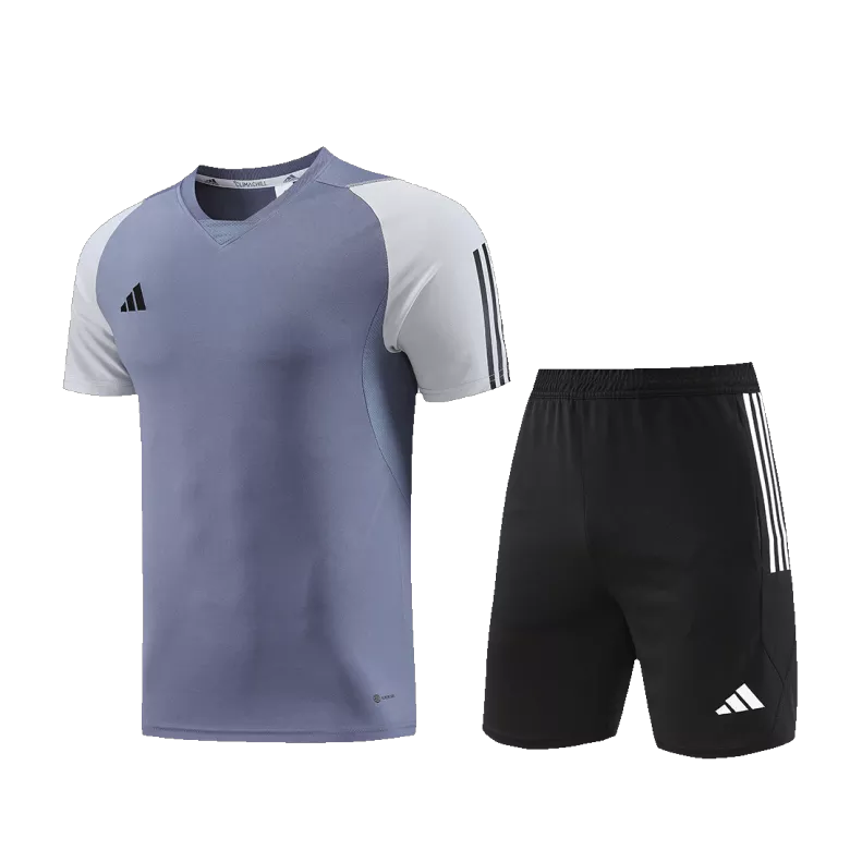 Customize Team Jersey Kit(Shirt+Short) Gray - vstockx