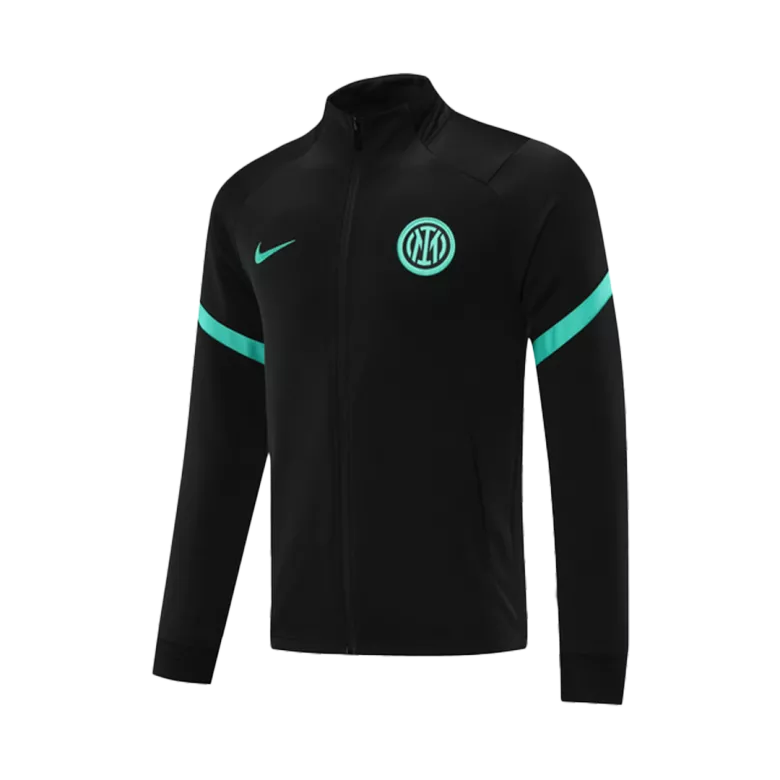 Inter Milan Jacket Tracksuit 2021/22 Black - vstockx