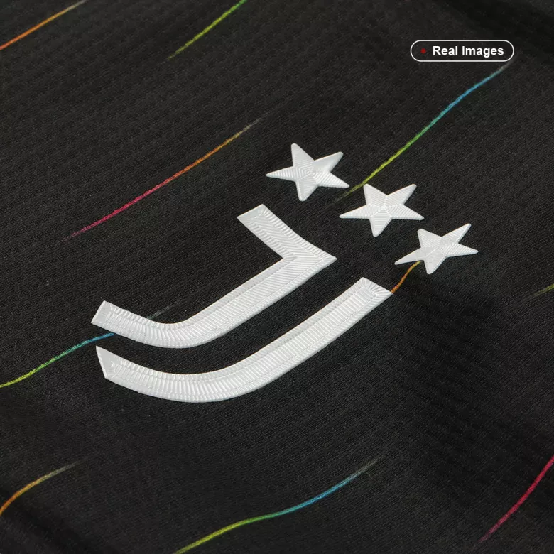 VLAHOVI? #7 Juventus Away Authentic Soccer Jersey 2021/22 - vstockx
