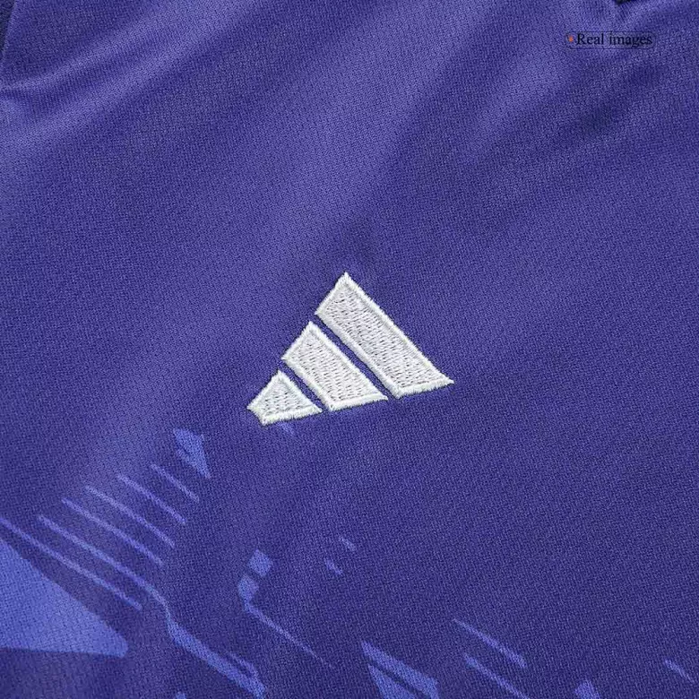 Argentina Away World Cup Kids Jerseys Kit 2022 - vstockx