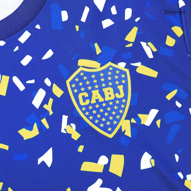 Boca Juniors Pre-Match Soccer Jersey 2023/24 - vstockx