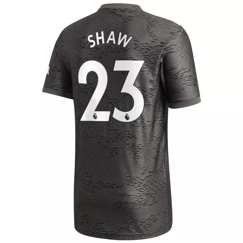 SHAW #23 Manchester United Away Soccer Jersey 2020/21 - vstockx