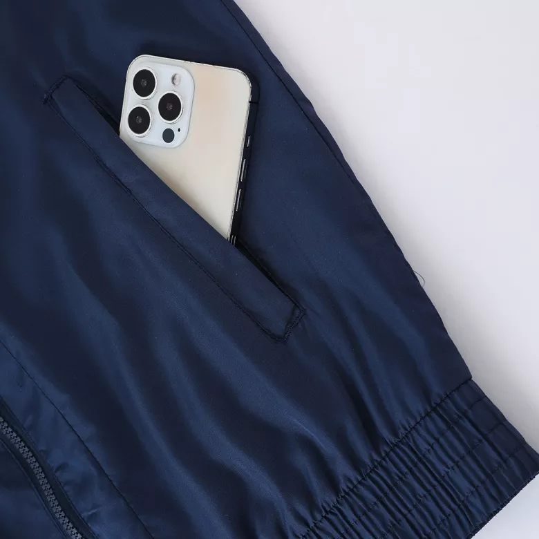 PSG Hoodie Windbreaker Jacket 2022/23 - Navy&White - vstockx